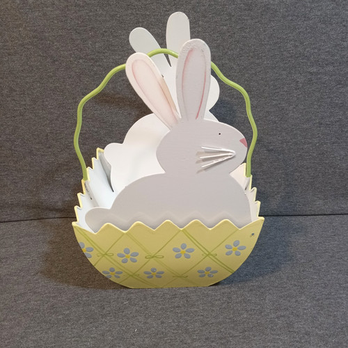 Decorative bunny rabbit - bunny, metal