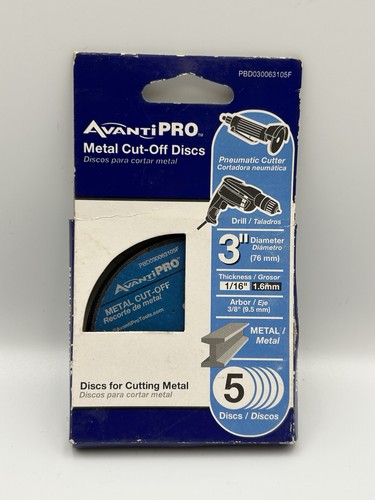 Avanti new metal - cut-off, 3"