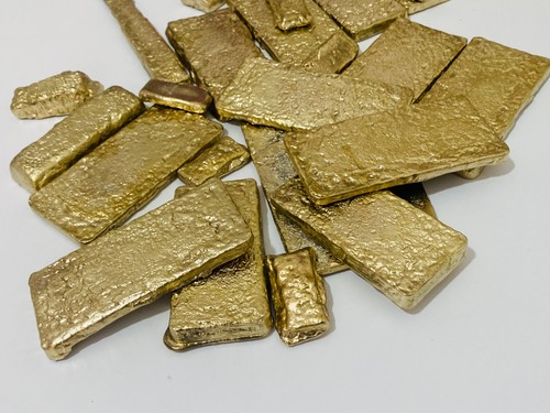 1200 grams scrap gold - bar, for