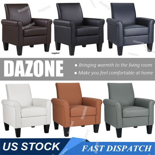 Modern leather arm chair - pu,