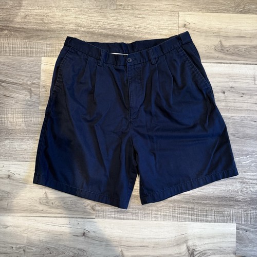 Puritan blue flat front - blue, shorts