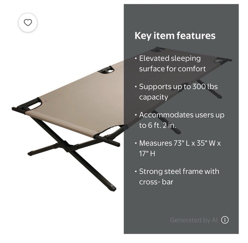 Coleman trailhead folding - coleman, ii
