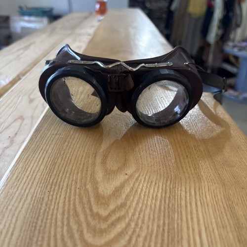 Bakelite welding goggles brown - welding,