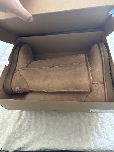 Ugg beige shearling suede tall - ugg,