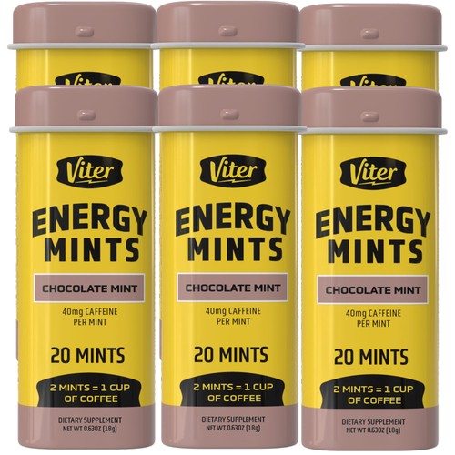 Viter energy caffeinated mints - caffeinated,