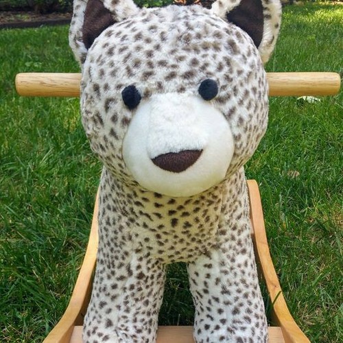 Used pottery barn snow leopard - barn,