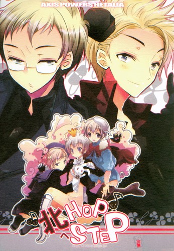Hetalia doujinshi comic book - hetalia,