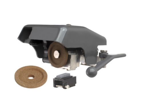 Sharpener with extra - with, stones