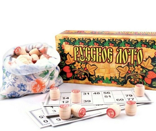 Russian bingo lotto - russian, game