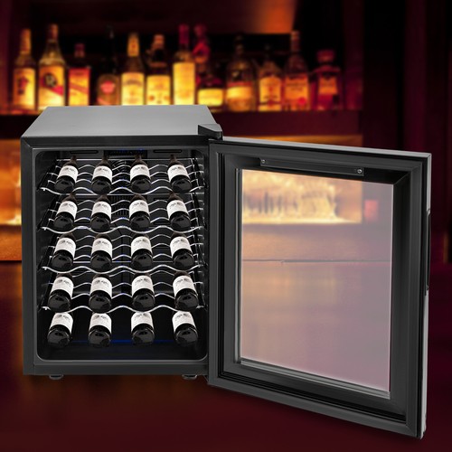 Wine cooler mini fridge - wine, cooler,
