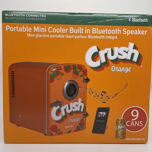 Orange crush can portable - orange,