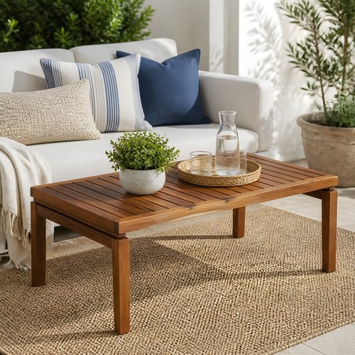 Outdoor coffee table acacia - table,