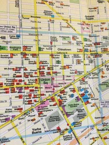 Map san francisco - map,