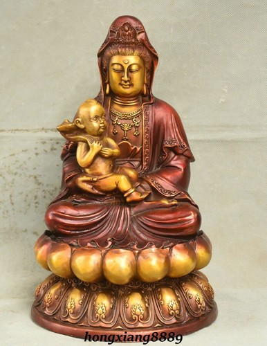Old china pure bronze gild - 11",