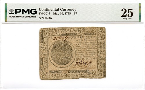 Continental currency 7 - continental,