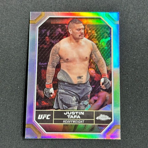 2024 topps chrome ufc justin - topps,