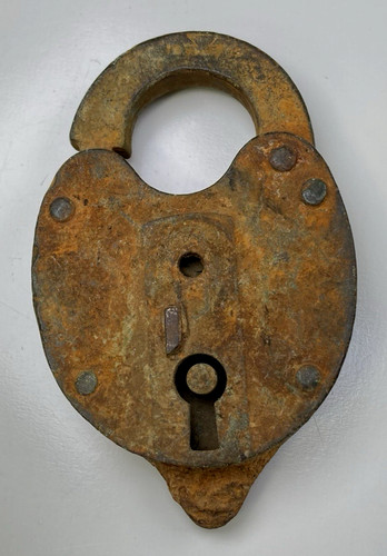 Antique railway lock - railway,