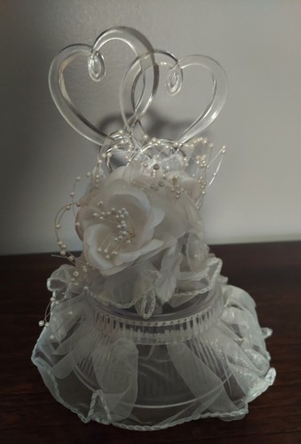 Wedding cake topper entangled - wedding,