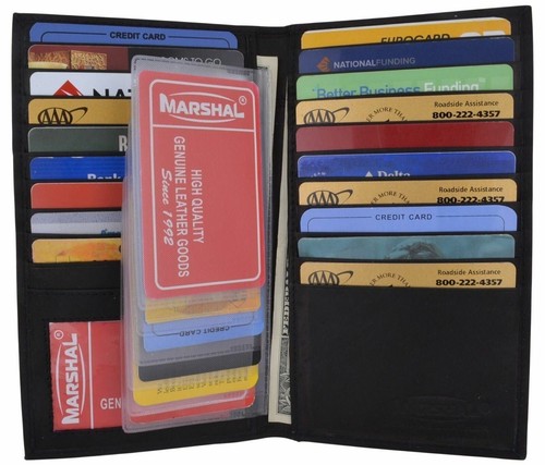 Genuine leather credit - genuine,