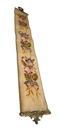 Vintage floral needlepoint - floral,