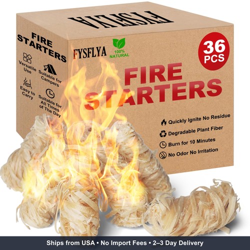 36pcs compact fire starters - 36pcs,