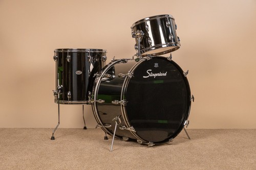 1970s slingerland black chrome - 1970s,