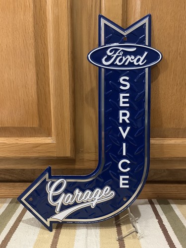 Ford service garage sign metal - garage,