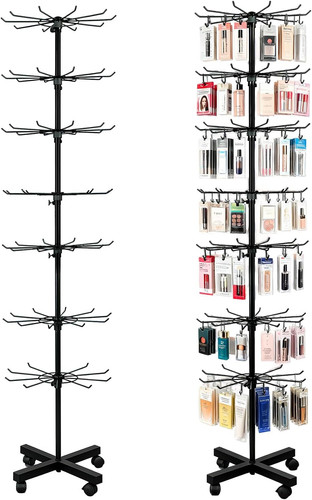 Tier rotating display rack - display,