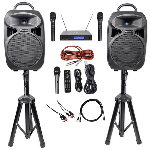 Rockville dual - dual, 8"
