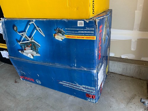 Brand new bosch tablesaw - bosch,