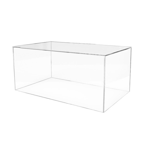 Clear acrylic 5 sided - 3/16",