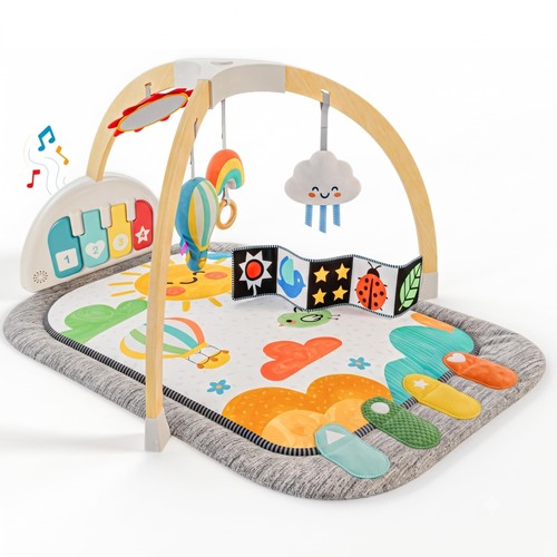 Montessori wooden baby - baby, gym