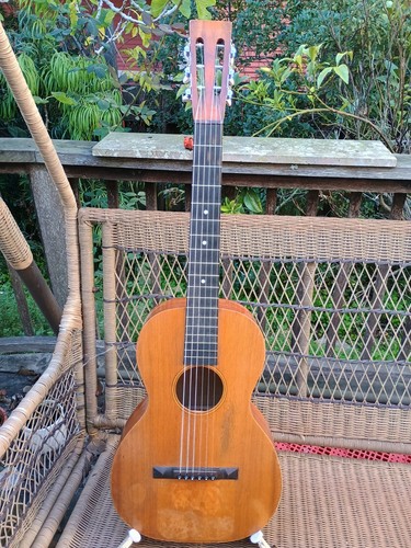 Antique parlor guitar - antique,