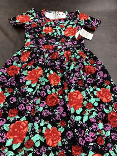 Lularoe large black red - black,