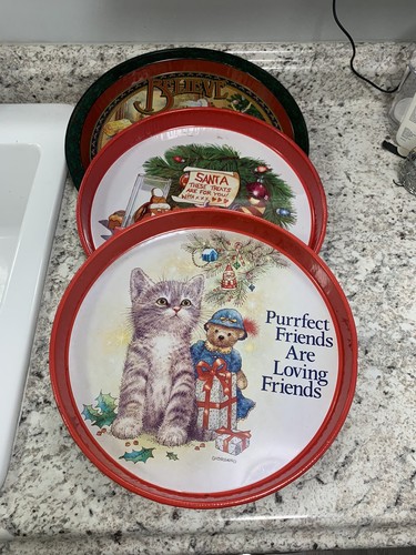 Lot vintage christmas tin - lot, 3