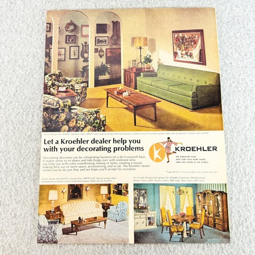 Kroehler mid century - kroehler, furniture