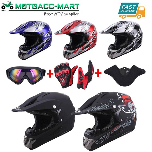 Dot adult motocross - motocross, helmet