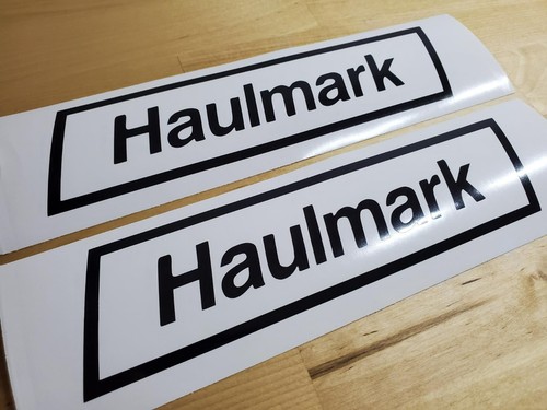 Haulmark trailer decals - haulmark,