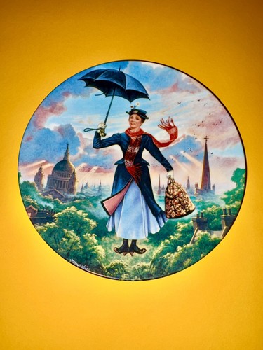 Mary poppins collector plate - poppins,