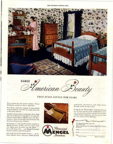 Mengel furniture vintage 1947 - furniture,
