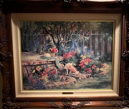Marty bell garden signed - marty, my
