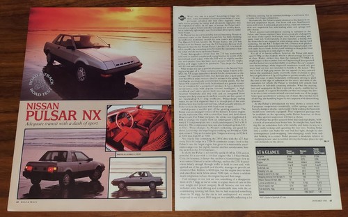 Nissan pulsar magazine - nx,