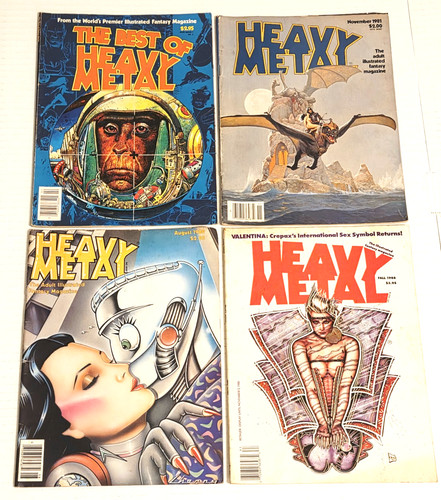 Vintage heavy metal - metal, magazine