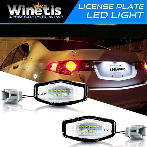 Led license plate light - plate, bulbs