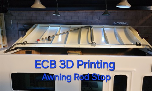 Ecb printing awning rod - ecb, 3d