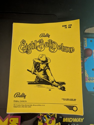 Bally eight ball deluxe - bally,