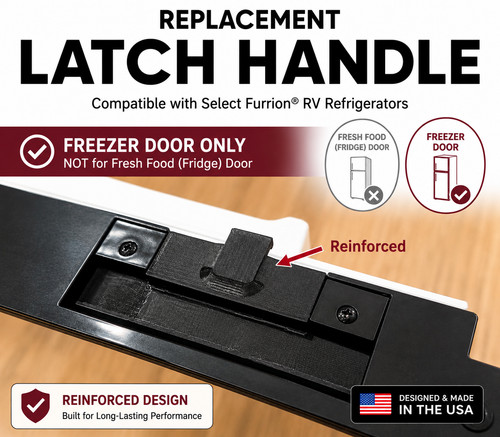 Upgraded fridge handle - fridge, freezer