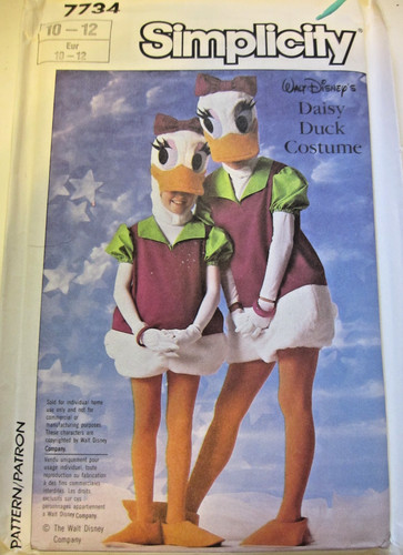 Simplicity 7734 child daisy - #7734,