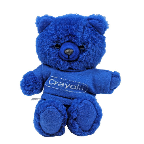 Vintage 1986 blue crayola - 7",