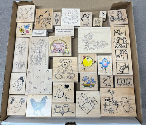 Lot misc wood mounted - of, misc.